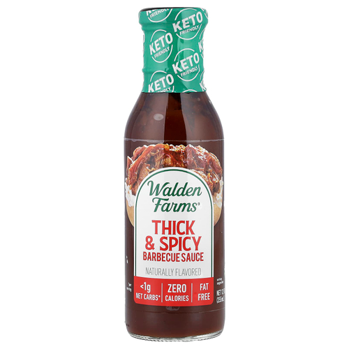 Walden Farms, Густой и пряный соус для барбекю, 355 мл (12 жидк. унц.)