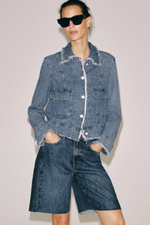 ДЖИНСОВЫЕ ШОРТЫ RELAXED СО СРЕДНЕЙ ПОСАДКОЙ — ZW COLLECTION — ZARA