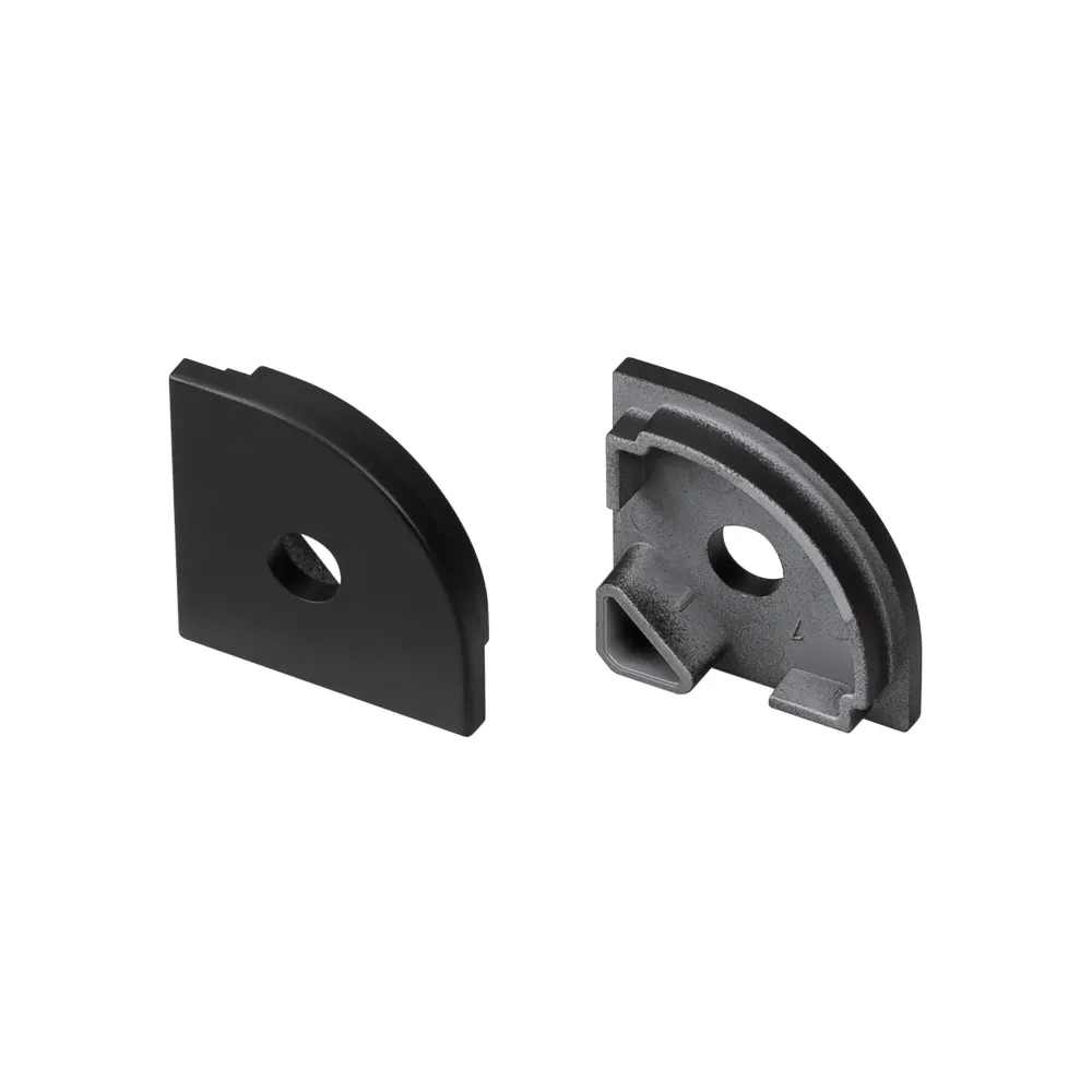 Заглушка SL-KANT-H20 BLACK с отверстием (Arlight, Пластик) Заглушка SL-KANT-H20 BLACK с отверстием (Arlight, Пластик)