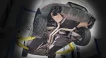 Спортивная выхлопная система с заслонками для Porsche Macan 95B.1 3.0T 2014-2018 Порше Макан