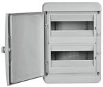 Корпус пластиковый КМПн-24 IP65 серая непрозрачная дверь TEKFOR IEK
