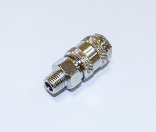 Быстросъемное соединение (мама)- наружная резьба 1/4" (папа)