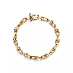 Браслет из жёлтого золота 18k,Tiffany ⚜️Hard Wear Small link