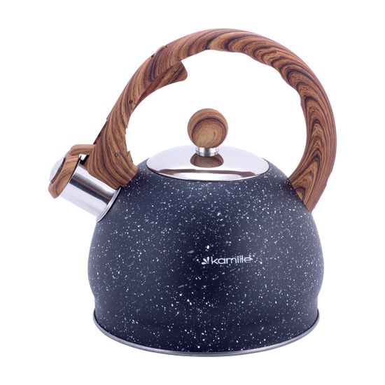 Чайник 2 л. из нержавеющей стали со свистком Kamille KM-1071