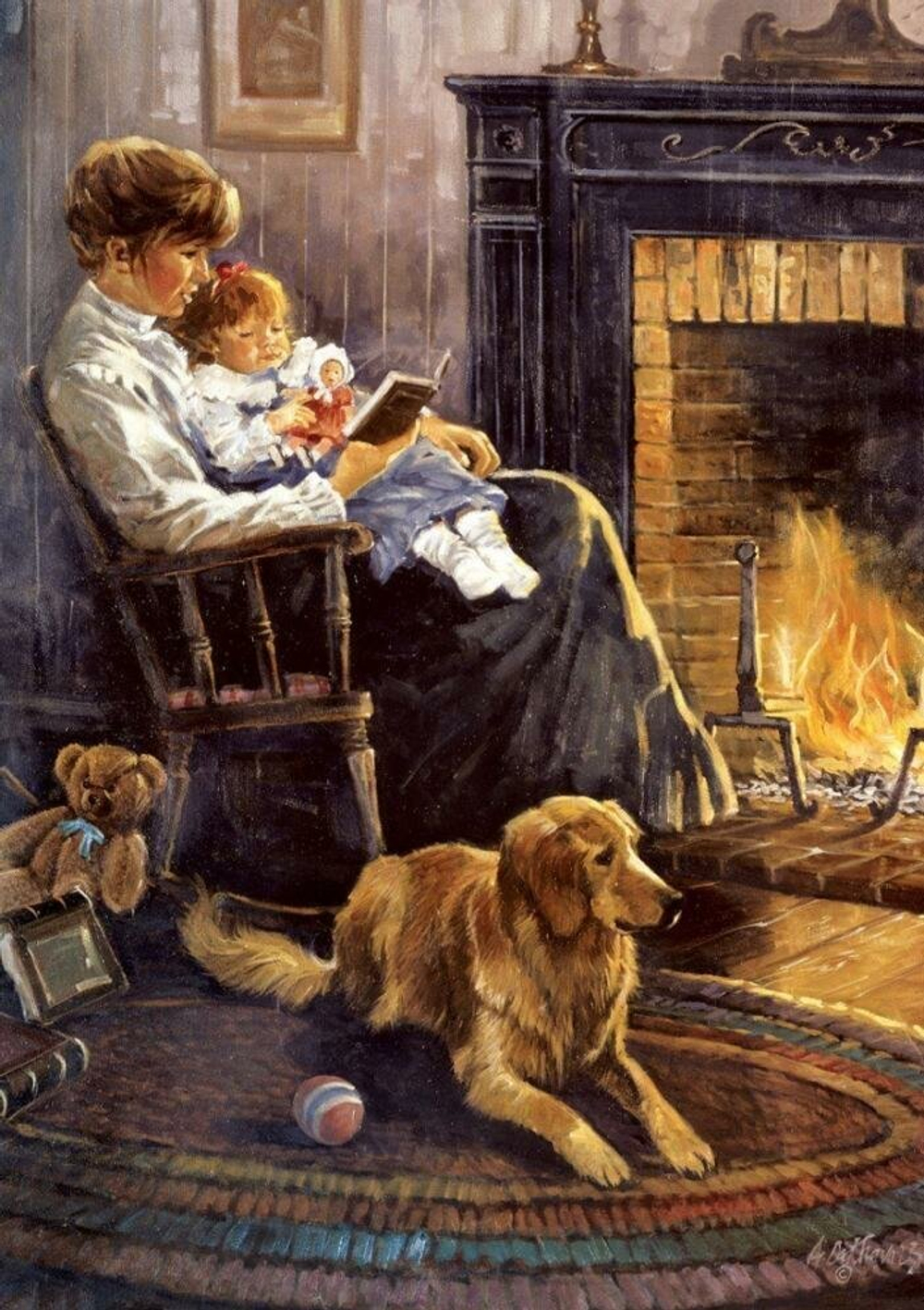 Пазл Art Puzzle, "Сказка на ночь", арт.5173, 1000 деталей, репродукция, от 12 лет