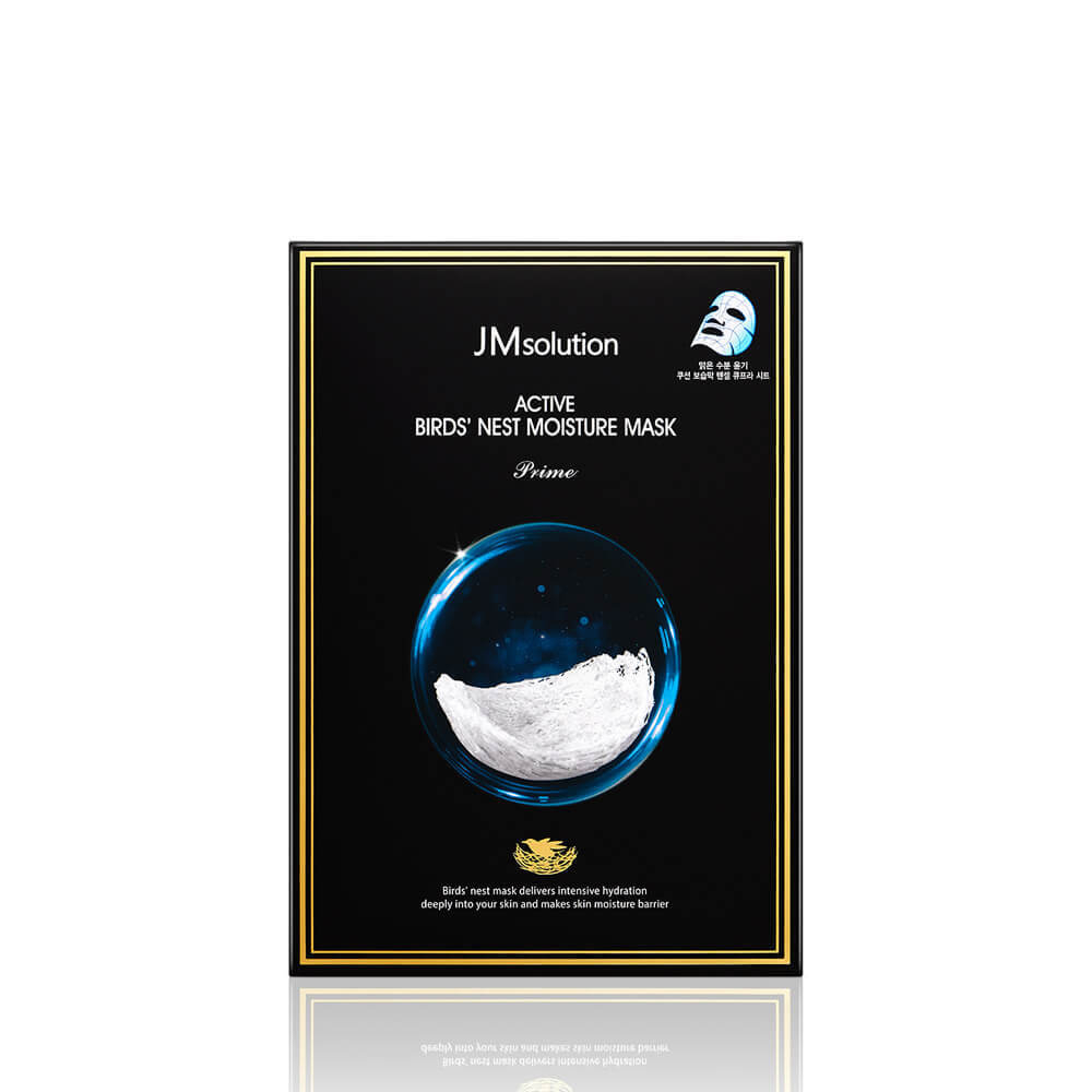 Маска с ласточкиным гнездом JMSolution Active Birds Nest Moisture Mask Prime 30 мл.