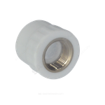 Муфта PP-R комбинированная белая Дн 25х3/4" ВР PRO VALFEX 10129025-PRO