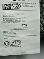 Коврик для ванной IKEA TOFTBO серый/белый меланж 50x80 см. (Китай)