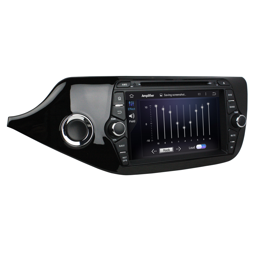 Установочный комплект для KIA Ceed II 2012+ (рамка глянец)  KUBERG KD-8055-P30