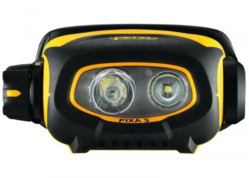 Фонарь светодиодный налобный Petzl Pixa 3, ATEX LED V2, 100 лм, Black-Yellow