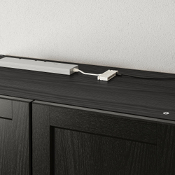 IKEA YTBERG  (ИКЕА ИТБЕРГ)  -  Светильник для шкафа - чёрный/с регулировкой яркости