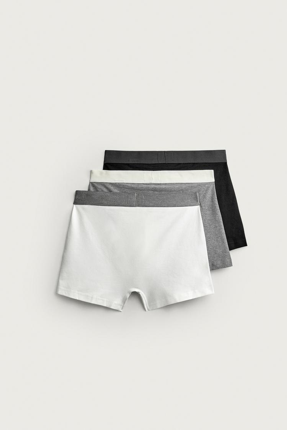 ZARA НАБОР ИЗ ТРЕХ ТРУСОВ-БОКСЕРОВ SOFT, РАЗНОЦВЕТНЫЙ
