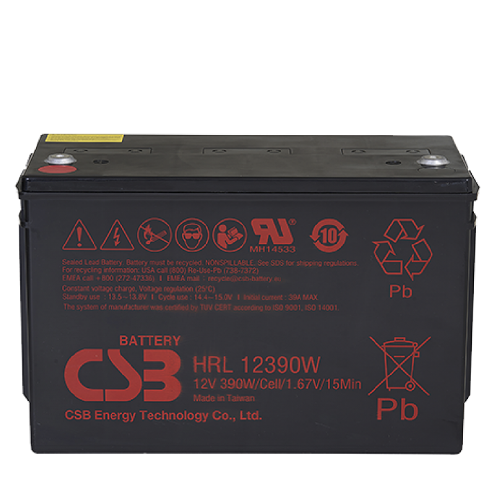Аккумулятор CSB HRL12390W ( 100Ач / 12В ) AGM
