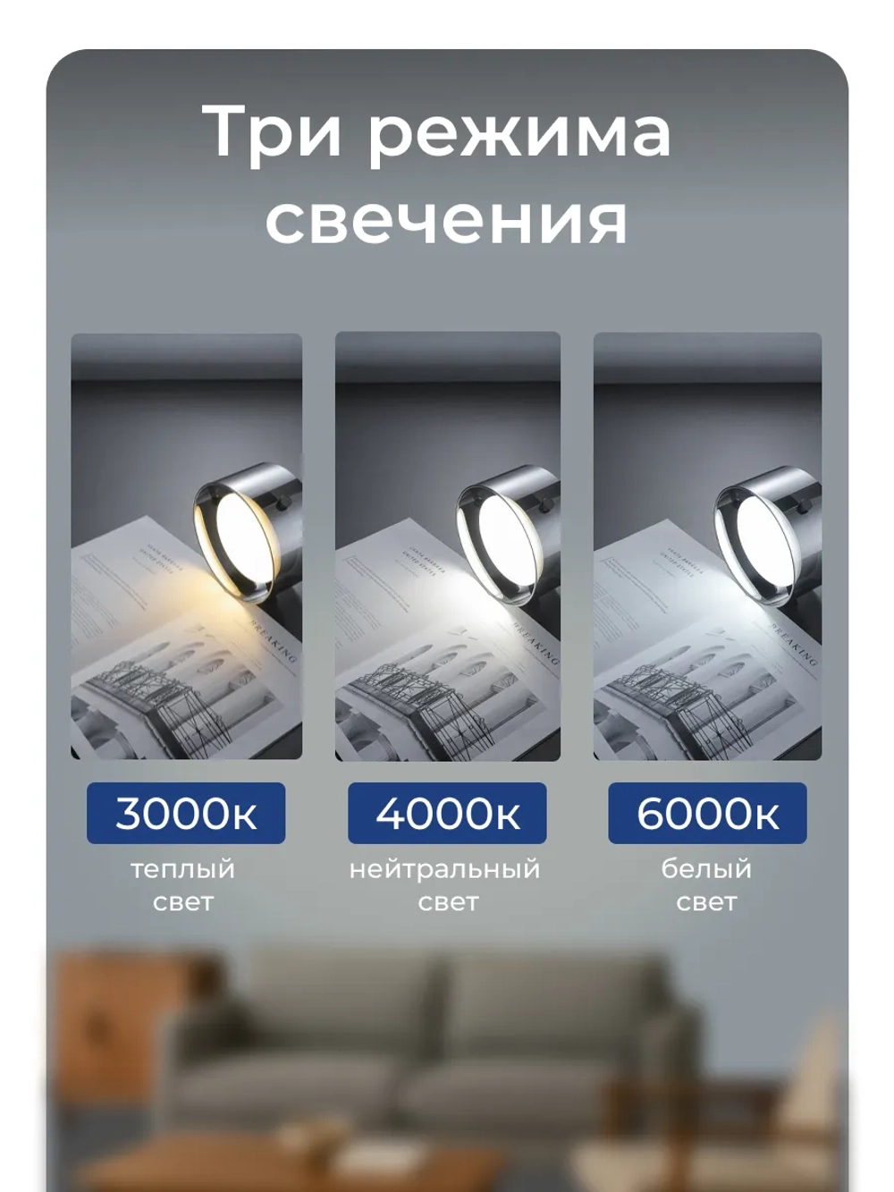 Светильник подвесной светодиодный, 3 плафона