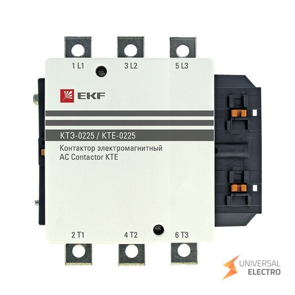 Контактор КТЭ 225А 230В NO EKF PROxima