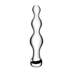 b-Vibe STAINLESS STEEL ANAL BEADS - Анальный стимулятор