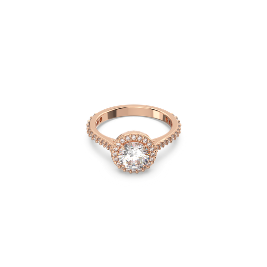 CONSTELLA:RING RND PV L WHITE/ROS 52