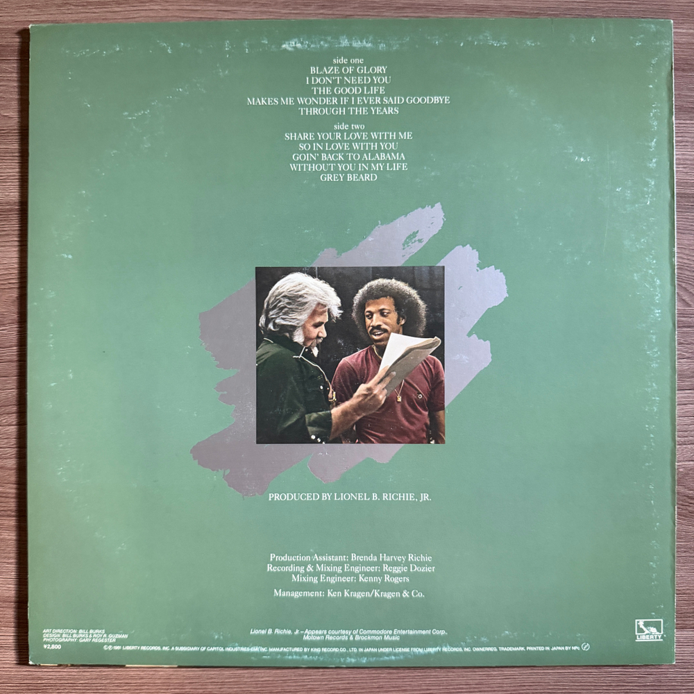 Виниловая пластинка Kenny Rogers – Share Your Love LP