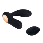 Чёрный вибростимулятор простаты с пультом ДУ Svakom Vick App-controlled Prostate and Perineum Massager SPM-03W