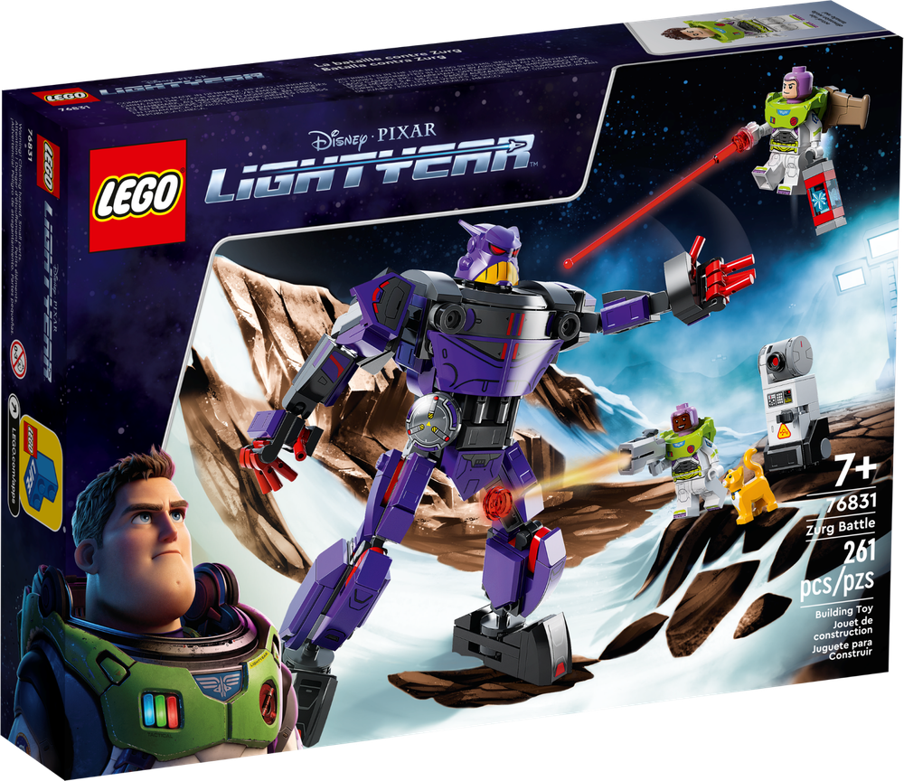 Конструктор Лего Дисней Базз Лайтер: Схватка Зурга 76831 | LEGO Disney Zurg Battle | игровой набор 261 деталь 7+