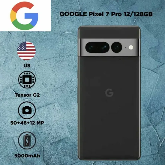 Смартфон Google Pixel 7 Pro 12/128 Гб черный
