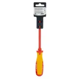 Отвертка Insulated, SL5.5 x 125 мм, CrMo, до 1000 В, двухкомпонентная рукоятка Matrix Professional — фото 6