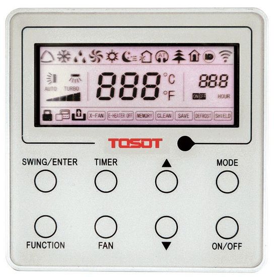 Кассетный кондиционер Tosot T12H-ILC/I/TF05P-LC/T12H-ILU/O