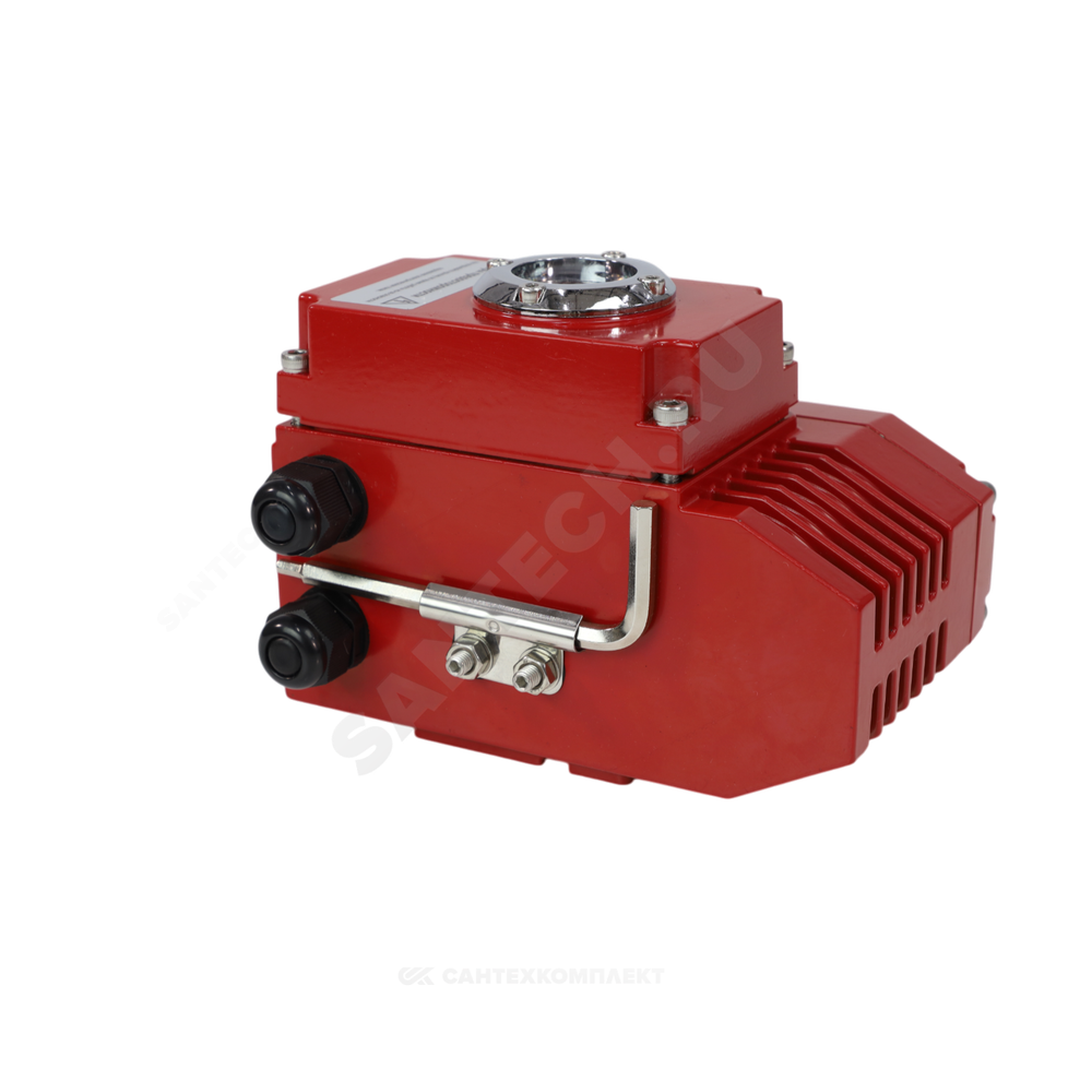 Электропривод четвертьоборотный QB-120 F05/F07 17х17/14х14 квадрат 380В IP67 Benarmo