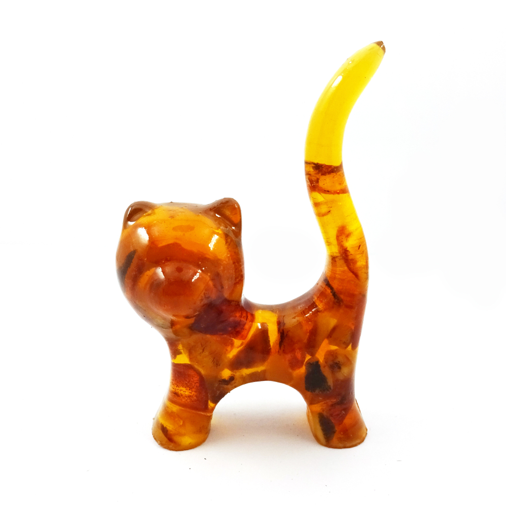 Кошка хвостатая (подставка для колец)