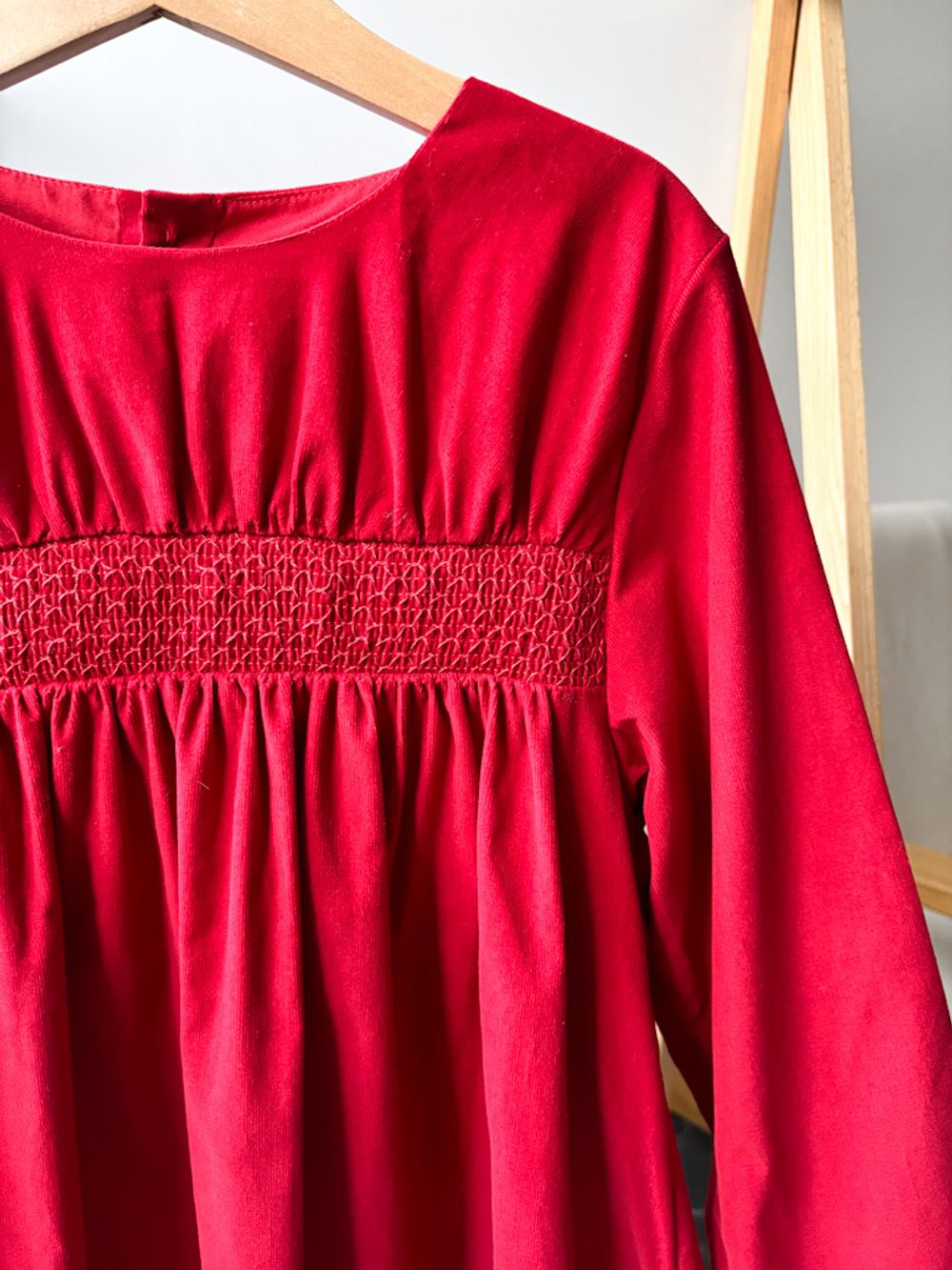 Новое вельветовое платье Petit Bateau, 128