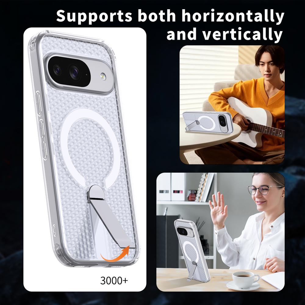 Прозрачный чехол Mesh Pro Magnetic Case для Google Pixel 9 / Pixel 9 Pro