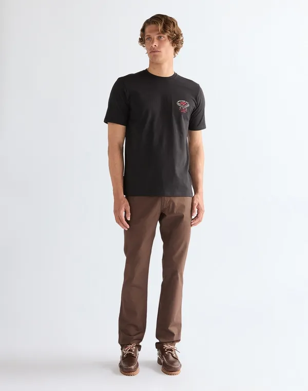 Футболка мужская WRANGLER SMALL AMERICANA TEE BLACK
