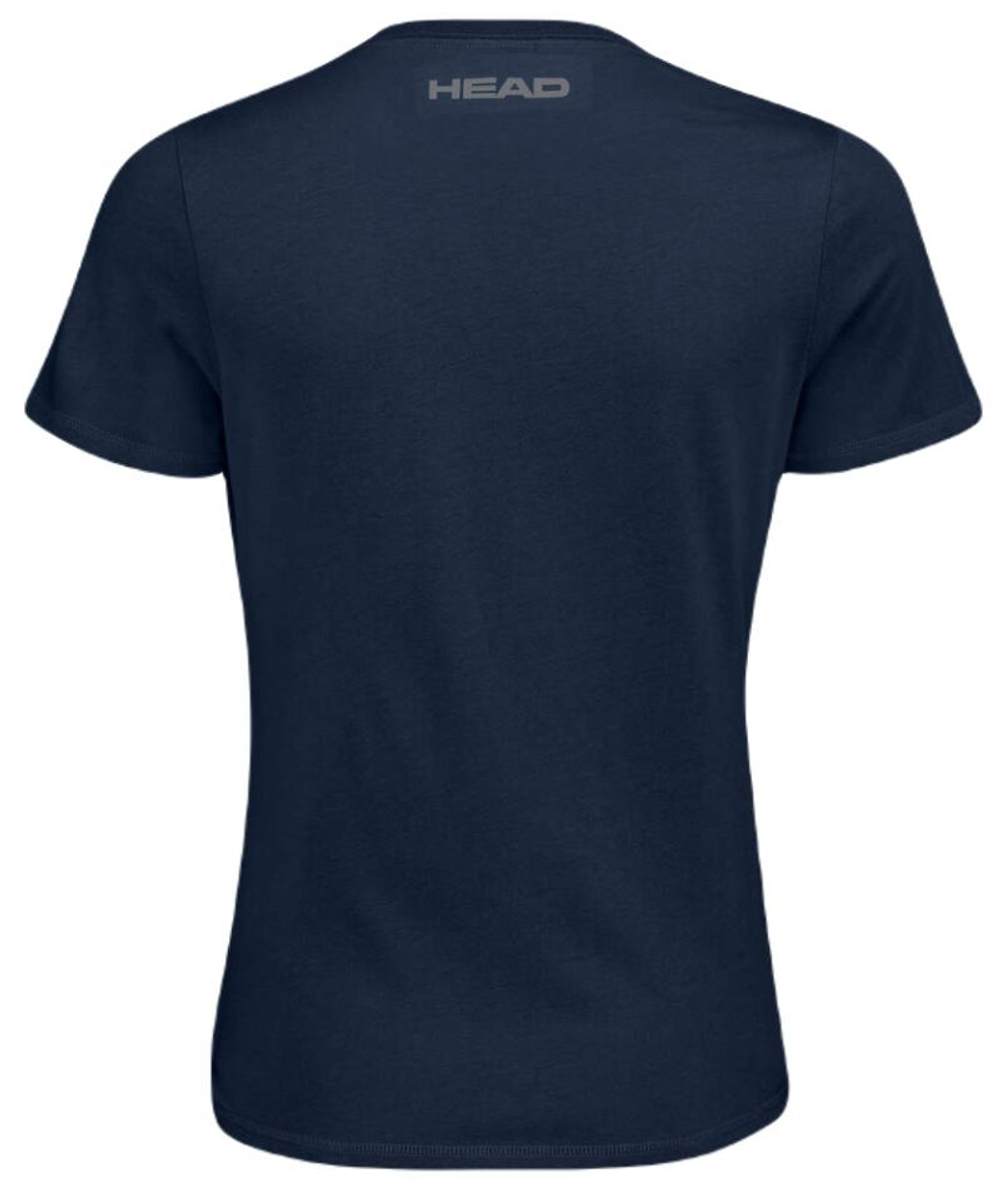 Женская теннисная футболка Head Club Lara T-Shirt - небесный