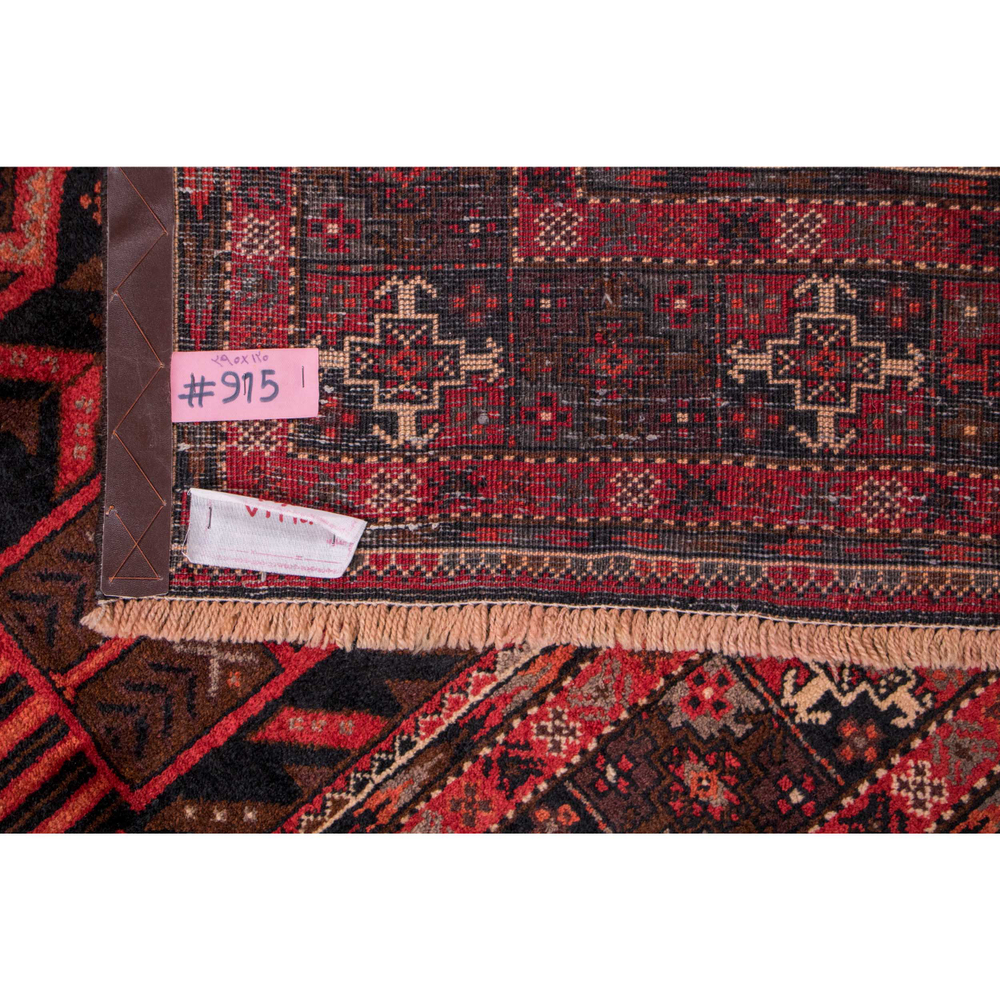Персидский ковер ручной работы Zabol (290 × 120 см) 220210205 Иран