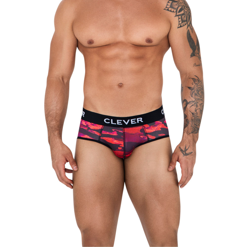 Красные мужские трусы-брифы Navigate Piping Brief (Размер: L) (Цвет: красный)