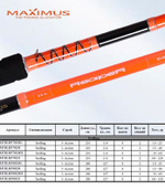 Удилище троллинговое Maximus REAPER 802MH 2.4m 30-60lb