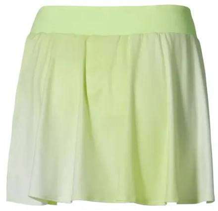 Теннисная юбка Mizuno Tennis Graphic - lime pulp