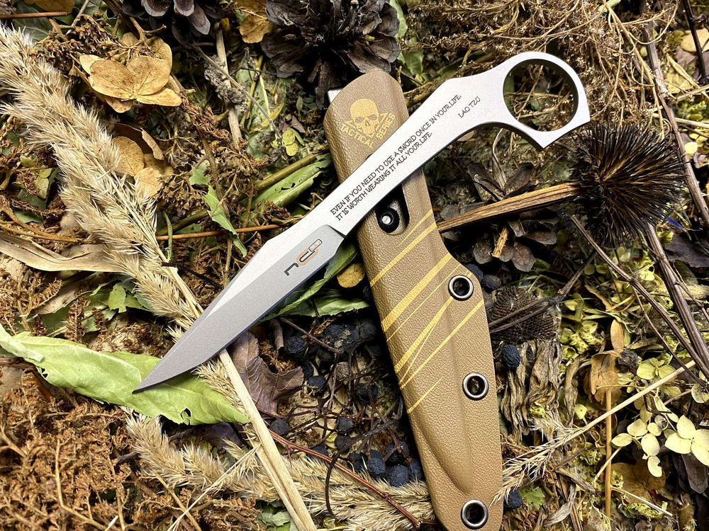 Нож скрытого ношения с фиксированным клинком Thorn, AUS-8