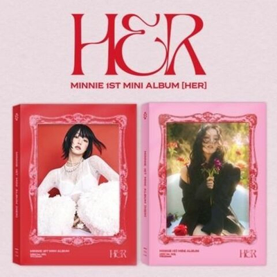 Альбом MINNIE - HER 1st Mini Album 2 Version SET