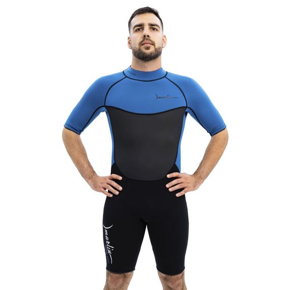 Гидрокостюм Marlin Tropic shorty man черный/синий 3 мм