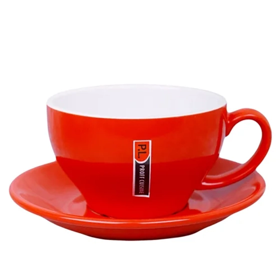 Чайная пара 320 мл красная d 11 см h7 см Barista (Бариста) P.L. Proff Cuisine [6]