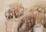 "Капитанская дочка". Литография А.Шарлемань. 1861г. - антикварная литография