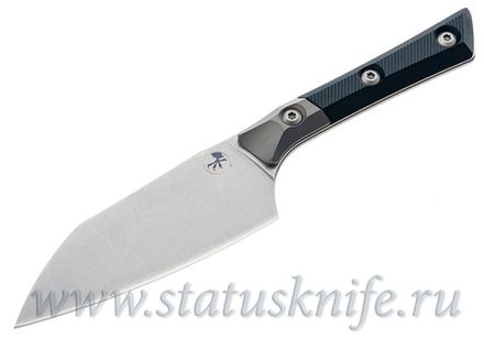Нож Microtech Kitchen Santoku Bolster G-10 3300B-10BK