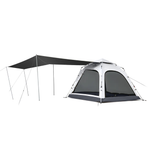 Палатка Naturehike Ango 4-местная, быстросборная, серая, артикул CNK2550WS010-VG4