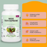 Maxi Health, Maxi Teen Supreme ™, для нее, 120 капсул