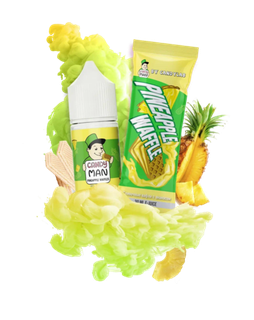 Купить Candy Man Salt 27 мл - Pineapple Waffle (0 мг)