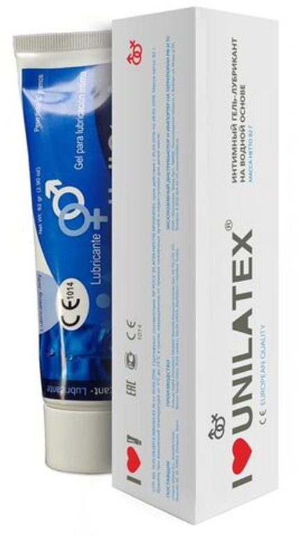 Лубрикант на водной основе Unilatex Gel - 80 мл.