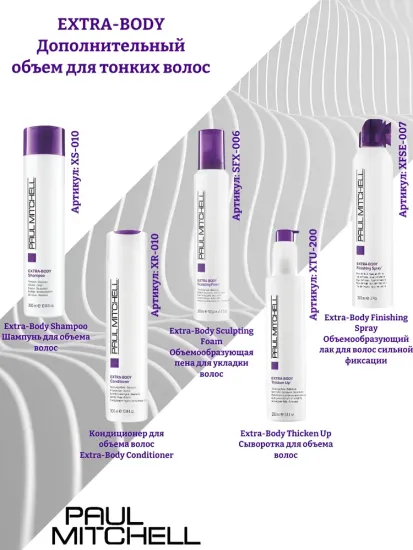 Paul Mitchell Extra-Body для объема волос
