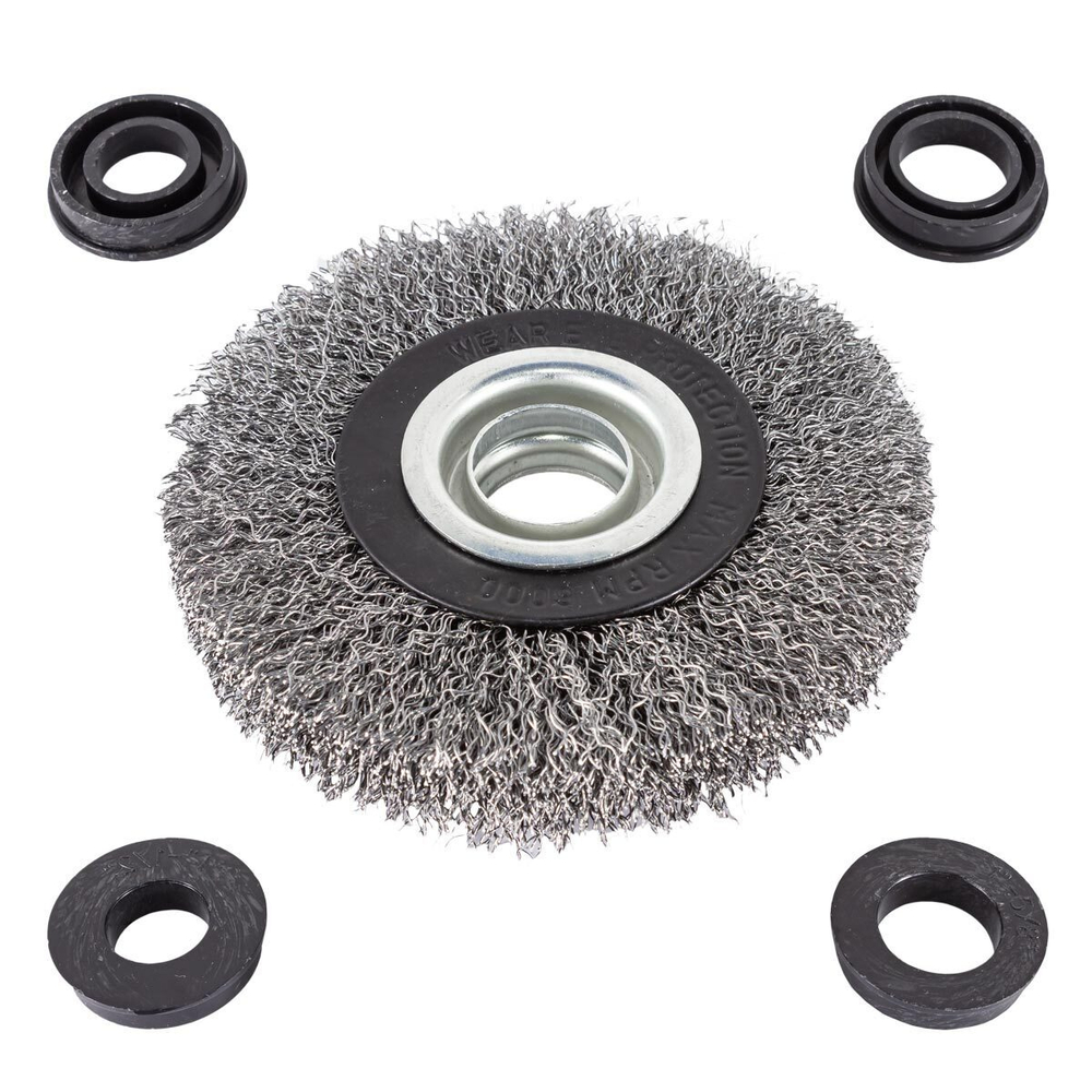 Кордщетка дисковая 100мм RockForce##Rock FORCE RF-BWT104