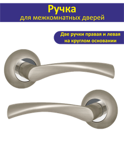 Готовый комплект фурнитуры для межкомнатных дверей CRONA